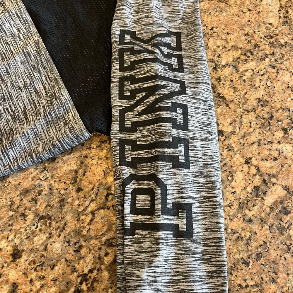 Gray and Black PINK sport shirt